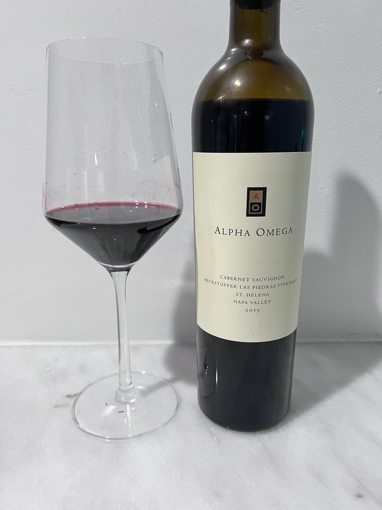 2015 Alpha Omega Cabernet Sauvignon Beckstoffer Las Piedras