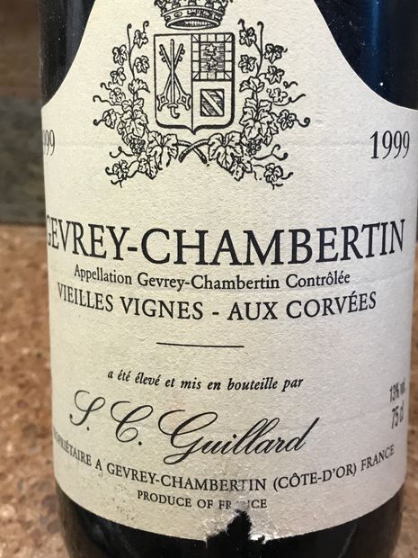 2023 S.C. Guillard Gevrey-Chambertin Aux Corvées Vieilles Vignes