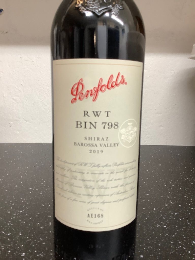 2021 Penfolds Shiraz RWT Bin 798 - CellarTracker