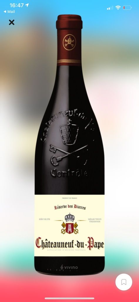 2018 Maison Desvignes Châteauneuf-du-Pape Réserve des 2018 Maison Desvignes Châteauneuf-du-Pape Réserve des