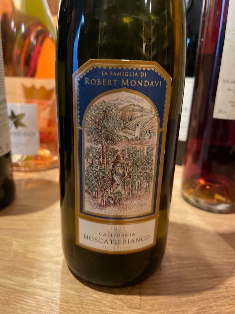 2000 La Famiglia di Robert Mondavi Moscato Blanco