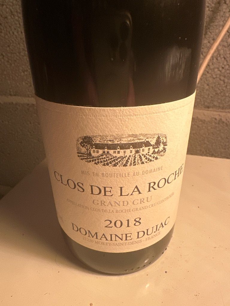 2018 Domaine Dujac Clos de la Roche - CellarTracker