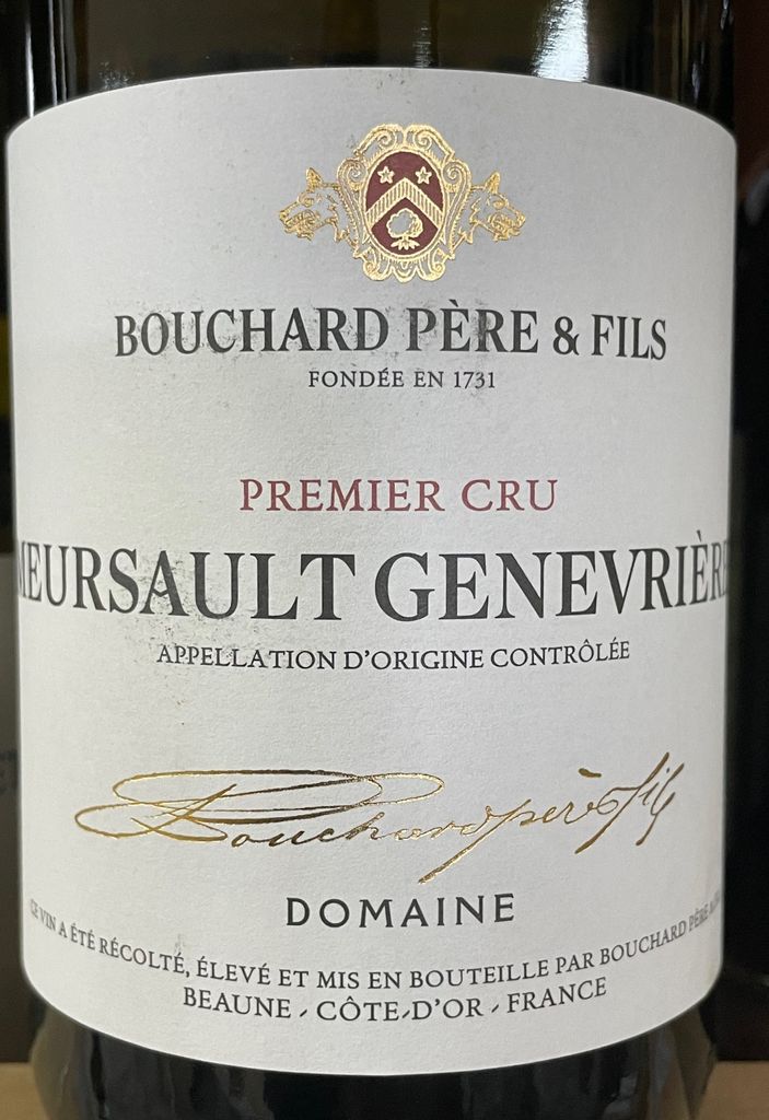 2022 Bouchard Père et Fils Meursault 1er Cru Les Genevrières