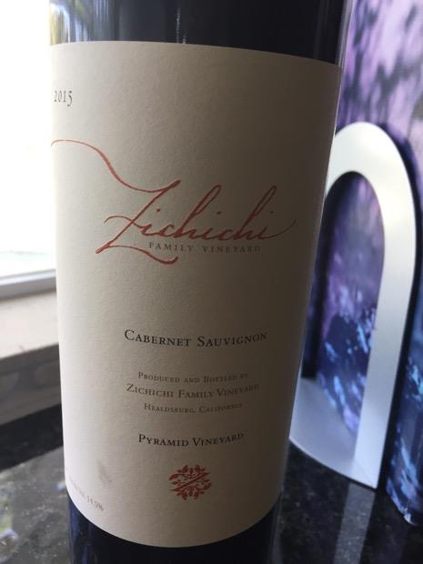 2015 Zichichi Family Vineyard Cabernet Sauvignon Pyramid
