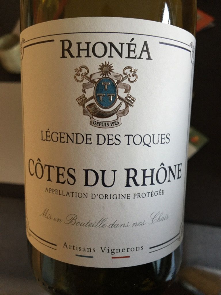 2021 Rhonéa Côtes du Rhône Légende des Toques, France, Rhône, Southern Rhône, Côtes du Rhône