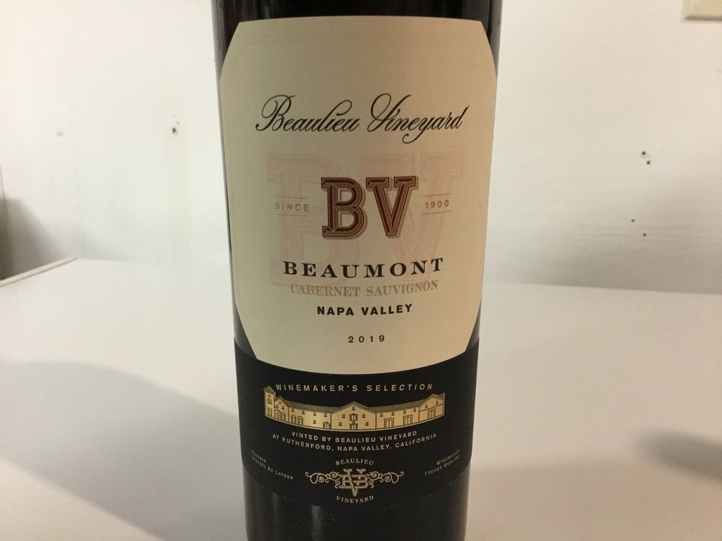 2020 Beaulieu Vineyard Cabernet Sauvignon Beaumont CellarTracker