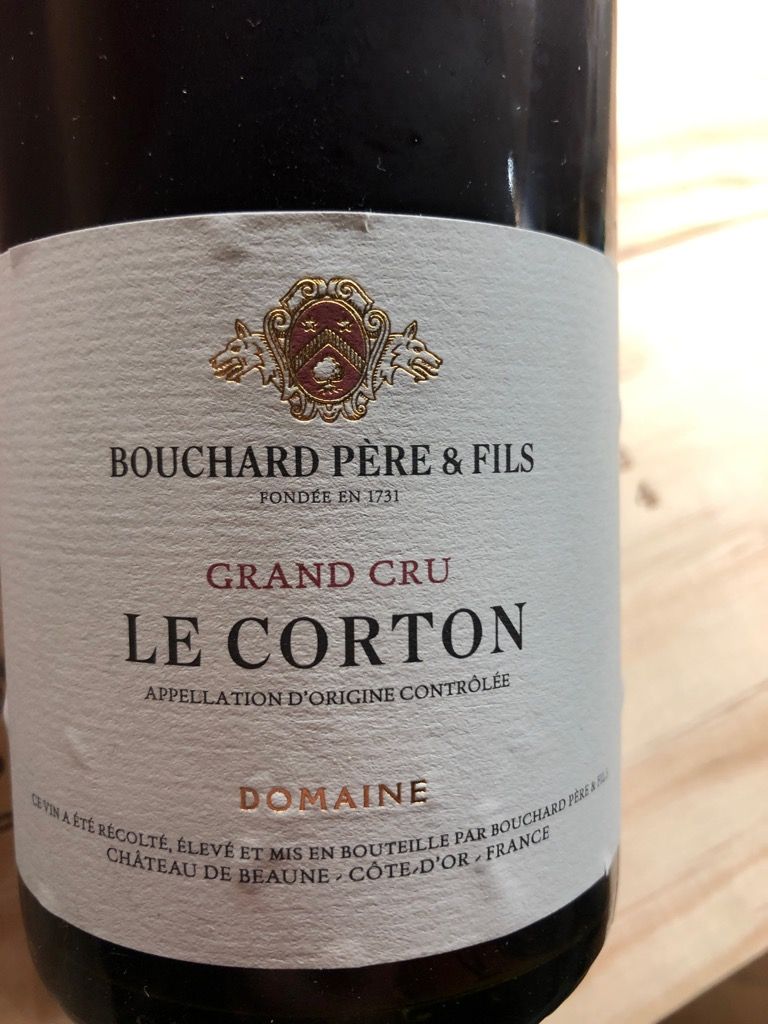 2015 Bouchard Père et Fils Corton-Le Corton - CellarTracker