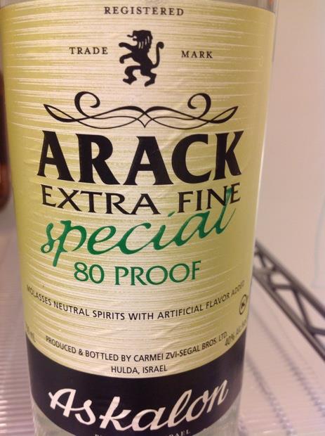 N.V. Askalon Extra Fine Arak CellarTracker