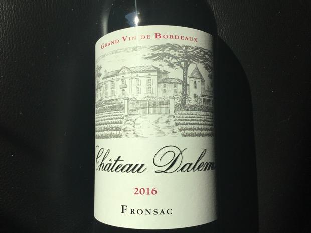2016 Château Dalem - CellarTracker