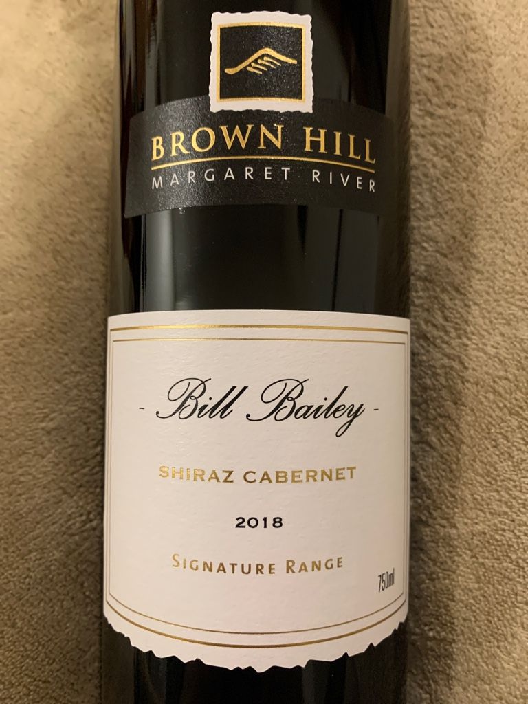 2018 Brown Hill Shiraz Bill Bailey, Australia, Western
