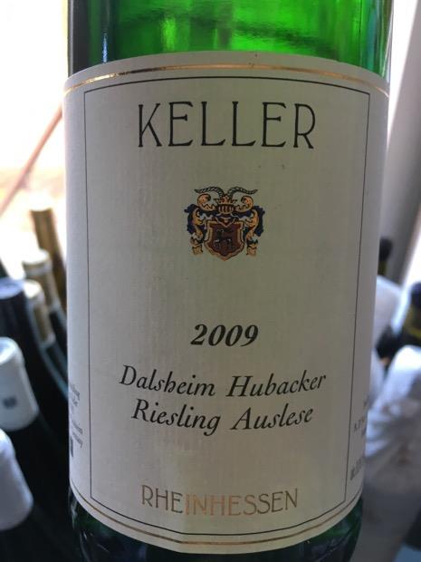 2009 Weingut Keller Dalsheimer Hubacker Riesling Auslese Germany 