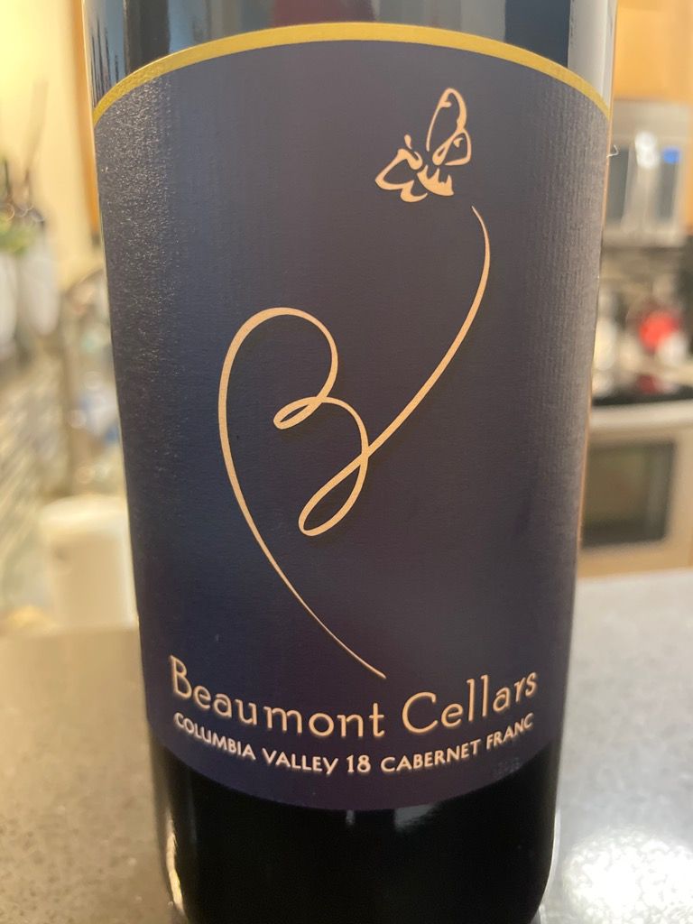 2020 Beaumont Cellars Cabernet Franc CellarTracker