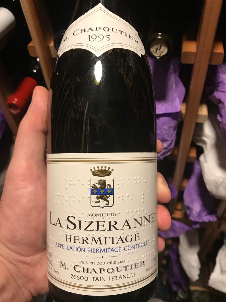 1995 M. Chapoutier Hermitage La Sizeranne - CellarTracker