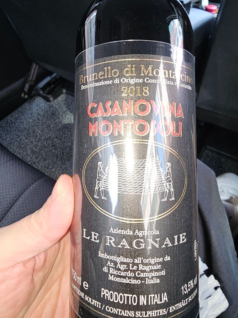 2018 Le Ragnaie Brunello di Montalcino Casanovina Montosoli