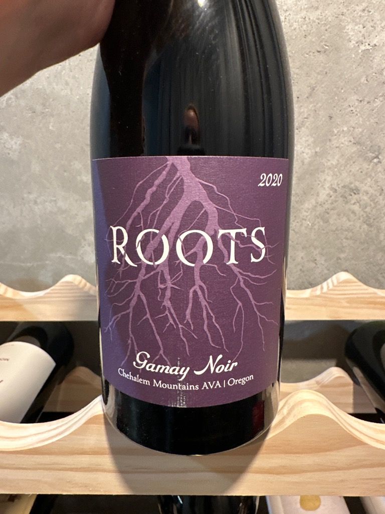 2020 Roots Wine Co. Pinot Noir Leroy Vineyard, USA, Oregon, Willamette