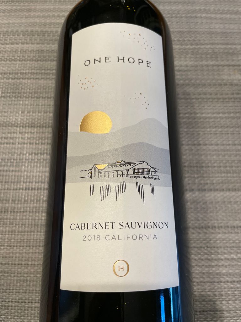 2018 One Hope Sauvignon, USA, California CellarTracker