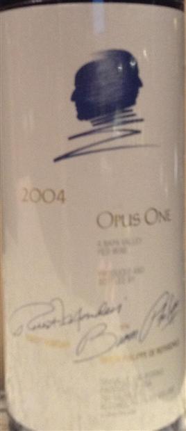 2004 Opus One - CellarTracker