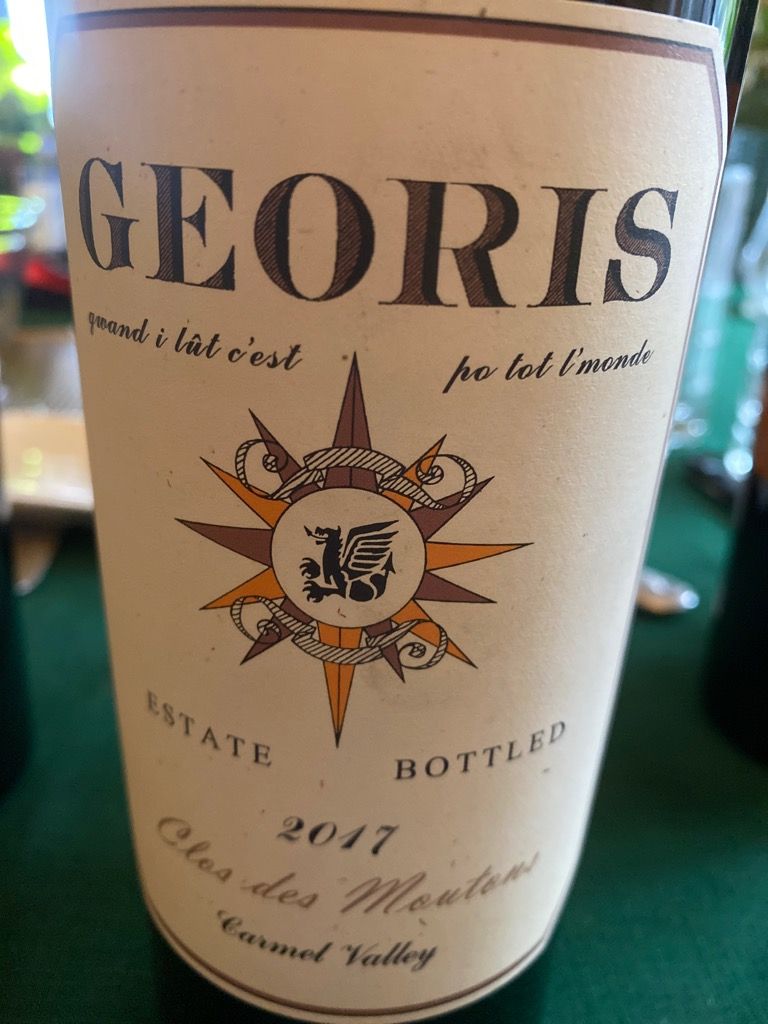 Georis Clos des Moutons 2016-