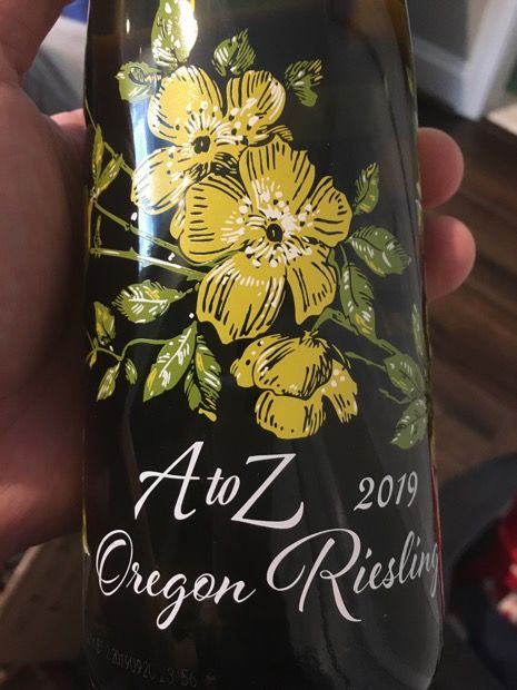 2019 A to Z Wineworks Riesling Oregon, USA, Oregon - CellarTracker