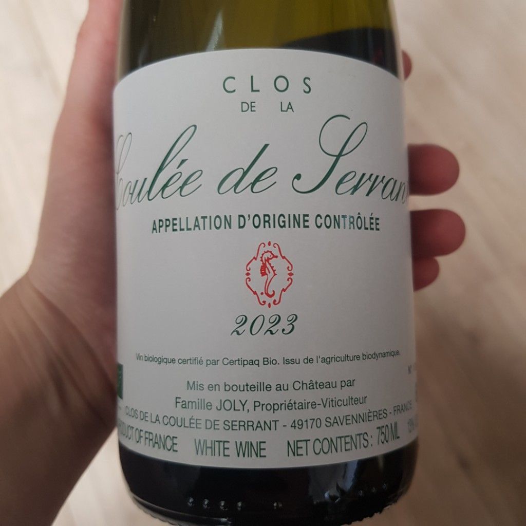 2023 Nicolas Joly Clos de la Coulée de Serrant - CellarTracker