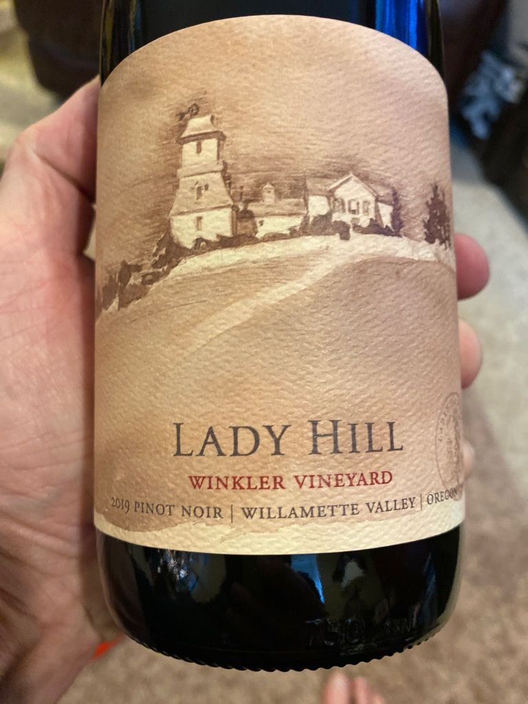 2020 Lady Hill Pinot Noir Winkler Vineyard, USA, Oregon, Willamette