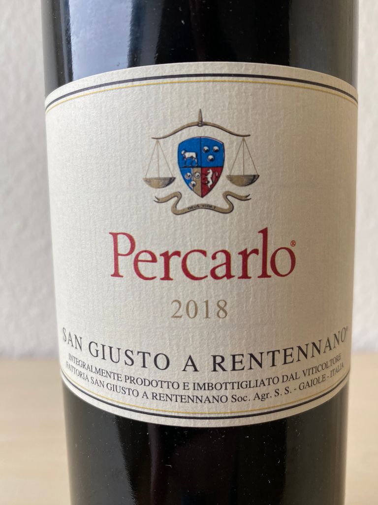 ペルカルPercarlo 2015 イタリアワイン 750ml 2015 San Giusto a Rentennano Percarlo Toscana IGT - CellarTracker