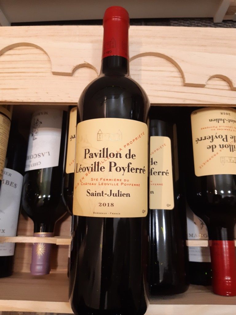 2018 Pavillon de Léoville Poyferré Kosher, France, Bordeaux, Médoc, St