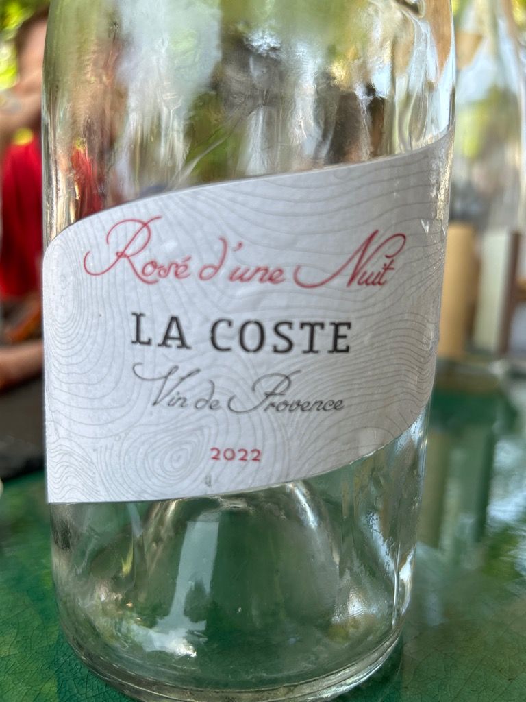 2023 Château La Coste Coteaux d'Aix-en-Provence Rosé d'une Nuit, France ...