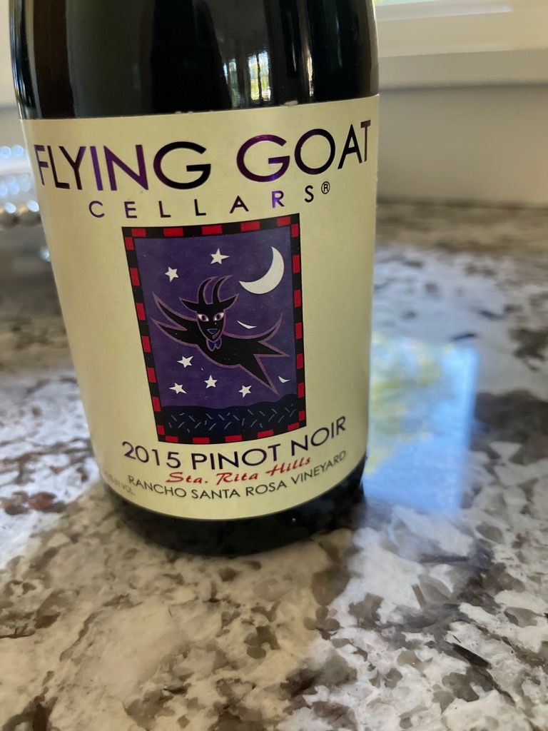 2017 Flying Goat Cellars Pinot Noir Rancho Santa Rosa Vineyard, USA