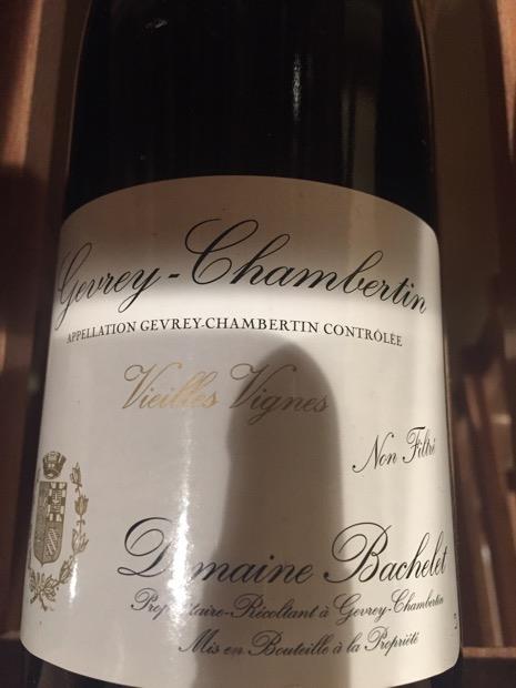 2005 Domaine Denis Bachelet Gevrey-Chambertin Vieilles Vignes, France ...