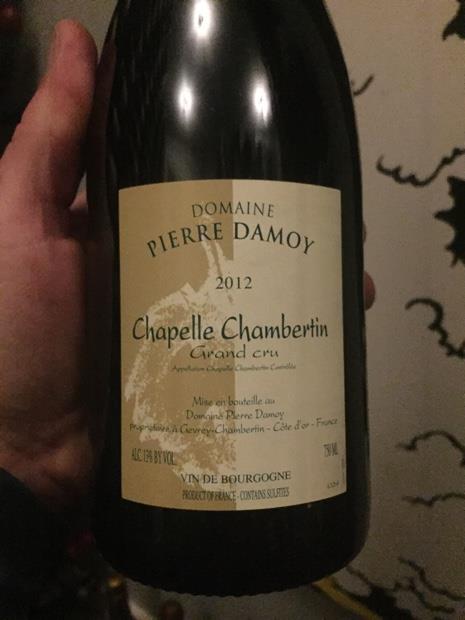 1962 Pierre Damoy Chapelle-Chambertin - CellarTracker