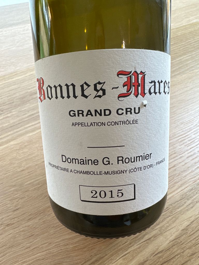 2015 Domaine G. Roumier / Christophe Roumier Bonnes Mares