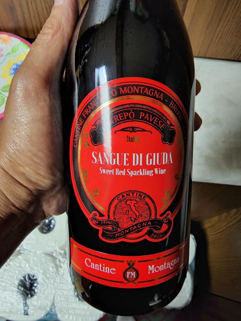 2019 Cantine Francesco Montagna Sangue di Giuda, Italy, Lombardia
