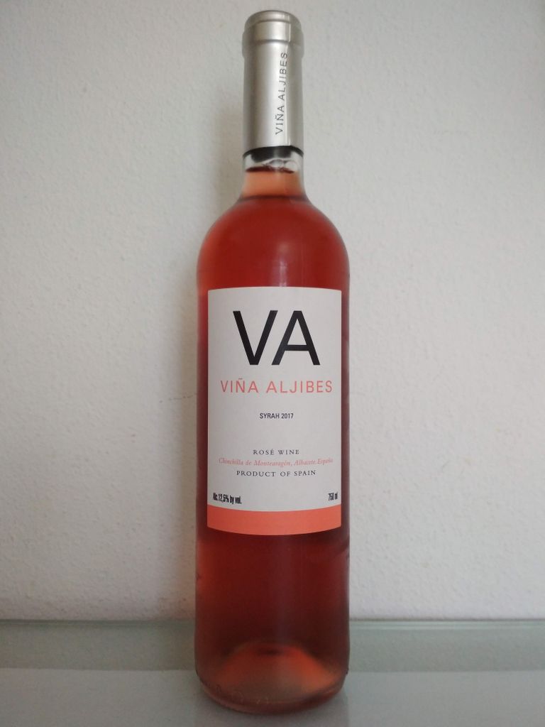 2017 Bodega Los Aljibes Syrah Viña Aljibes Rosado, Spain, CastillaLa