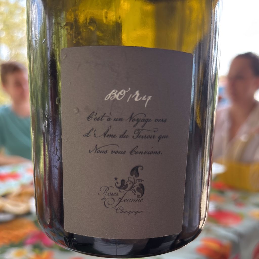 2017 Roses de Jeanne / Cédric Bouchard Champagne BO/R17