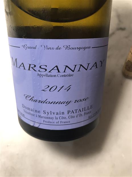 2019 Domaine Sylvain Pataille Chardonnay Rose Marsannay