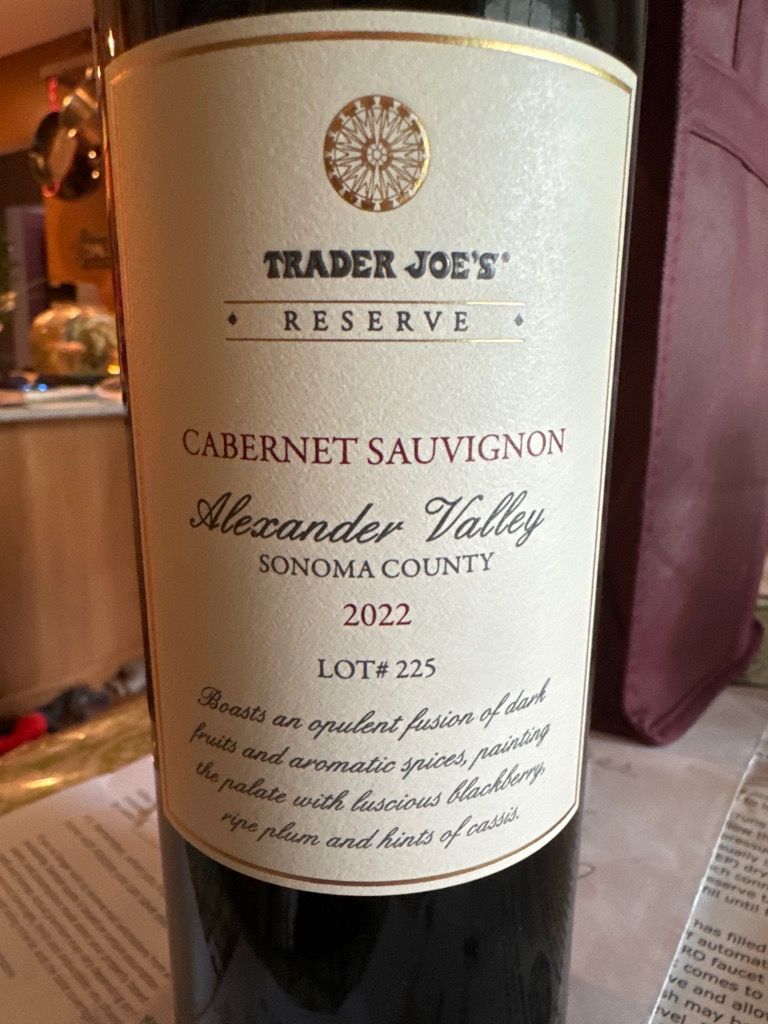 Trading Post Cabernet Sauvignon of Napa Valley 2022 — Blonde