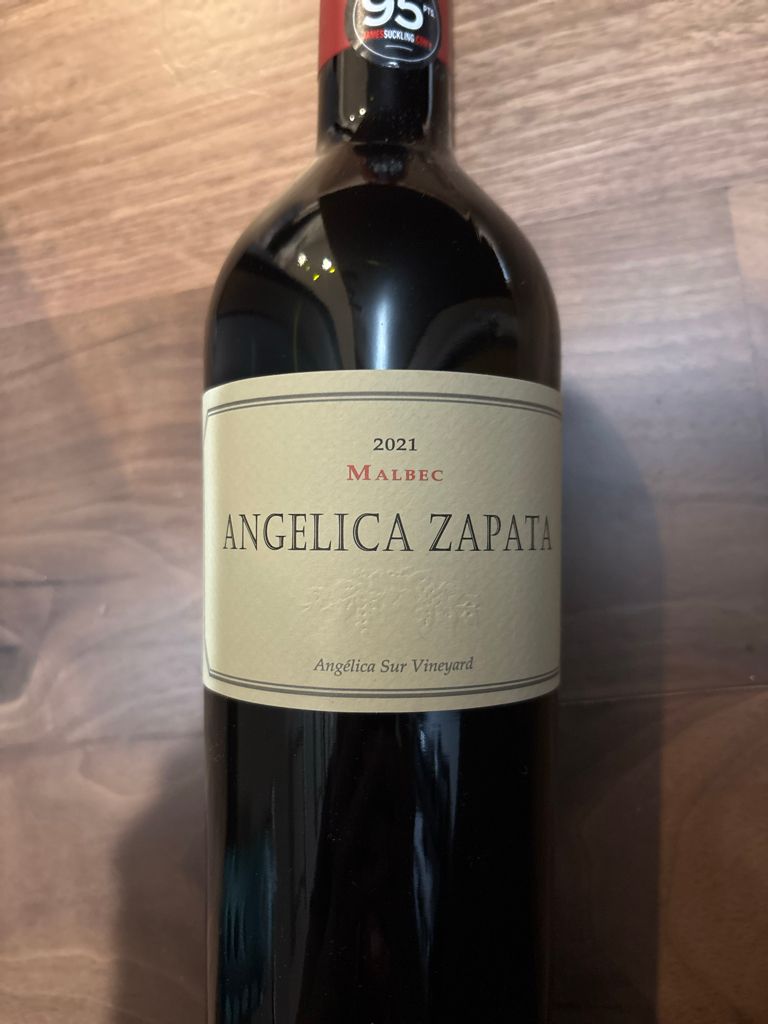 2020 Bodega Catena Zapata Malbec Angélica Zapata Alta Angélica Sur