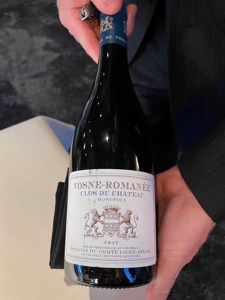 2017 Domaine du Comte Liger-Belair Vosne-Romanée Clos du Château