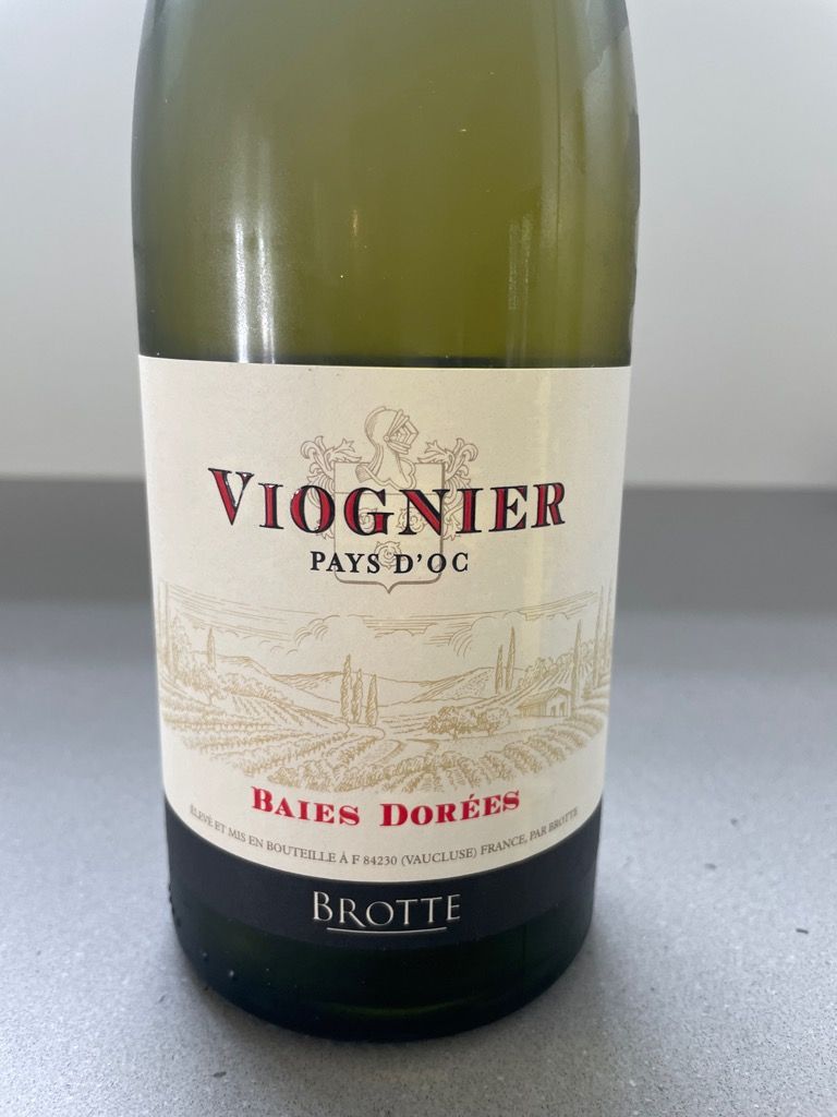 2021 Brotte Vin de Pays Baies Dorées, France, Rhône, Southern Rhône