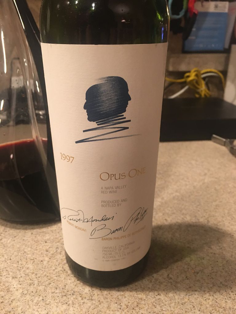 最新作 1月5日まで 稀少!□97年Opus - One□1997年オーパスワン 飲料・酒