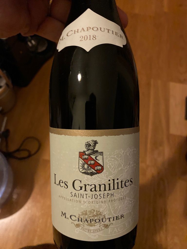 2017 M. Chapoutier Saint-Joseph Les Granilites - CellarTracker
