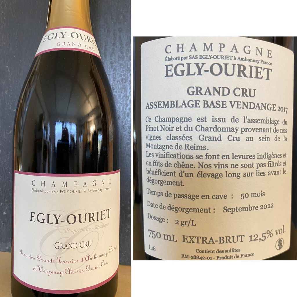N.V. Egly-Ouriet Champagne Grand Cru Extra Brut - CellarTracker