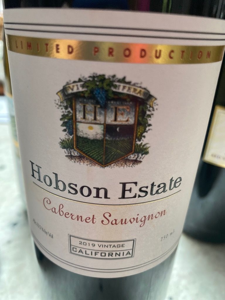 2019 Hobson Estate Sauvignon, USA, California, Central Coast