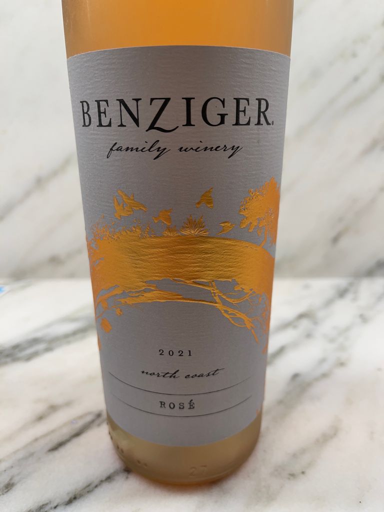 2021 Benziger Family Winery Rosé Sonoma Mountain, USA, California ...