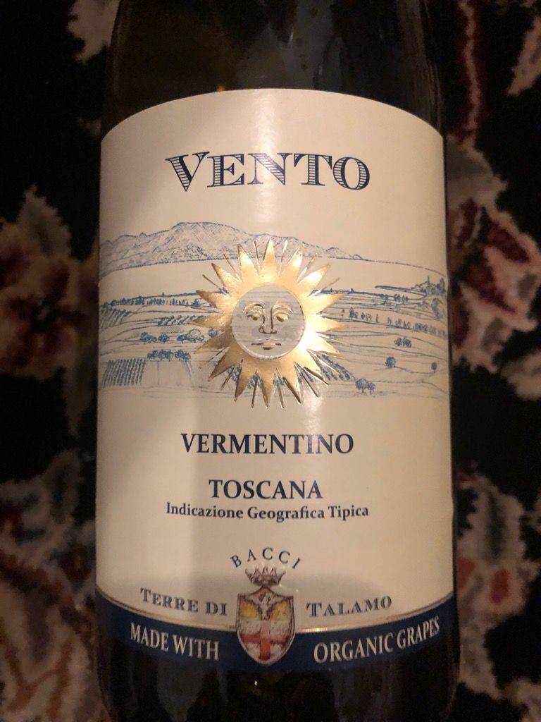 2023 Terre di Talamo Vermentino Vento Toscana IGT - CellarTracker