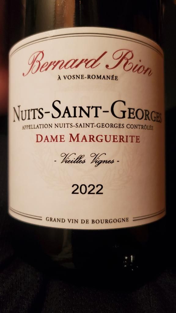 2023 Domaine Armelle et Bernard Rion Nuits St. Georges Cuvée Dame ...