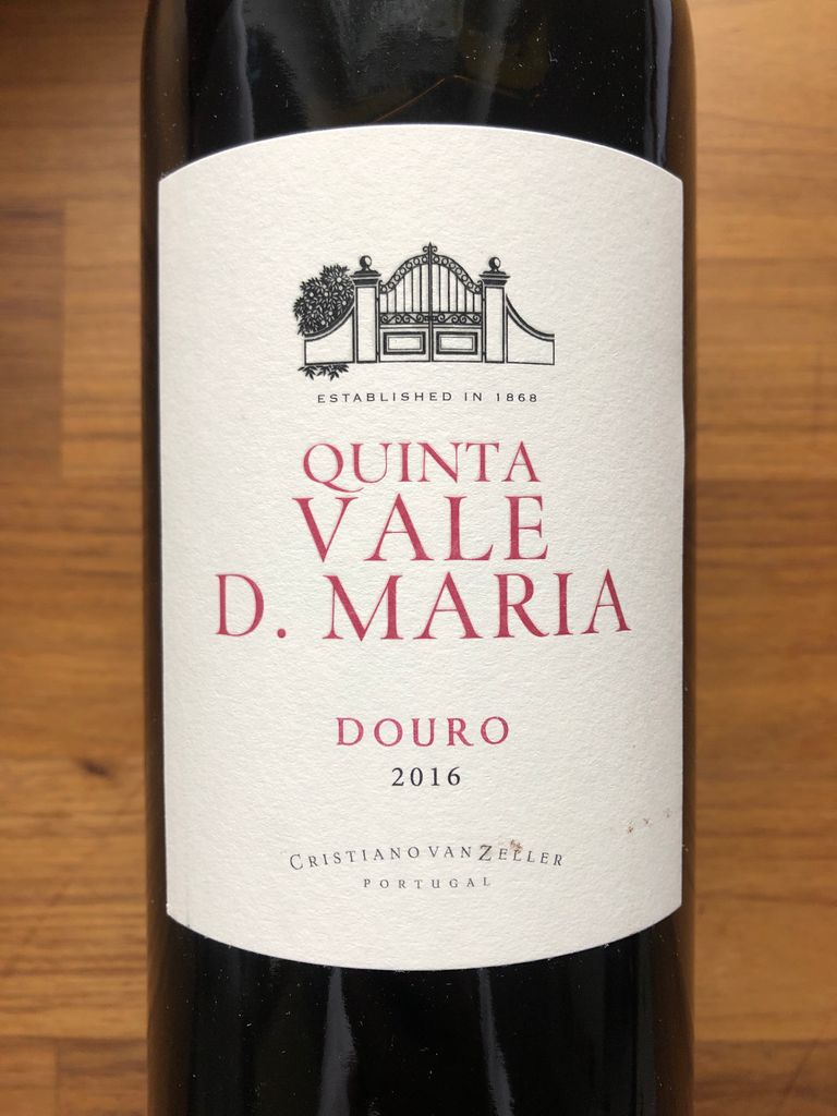 2016 Quinta Vale D. Maria Douro, Portugal, Douro - CellarTracker