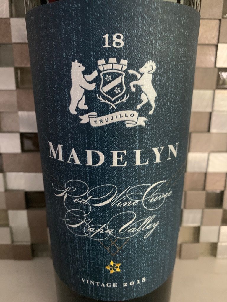 2018 Trujillo Wines Madelyn Red Wine Cuvee, USA, California, Napa
