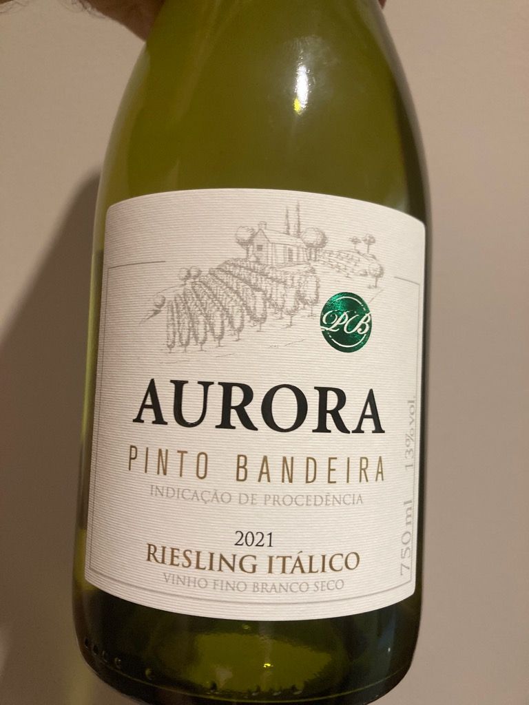 2021 Vinícola Aurora Varietal Riesling Italico, Brazil, Rio Grande do ...